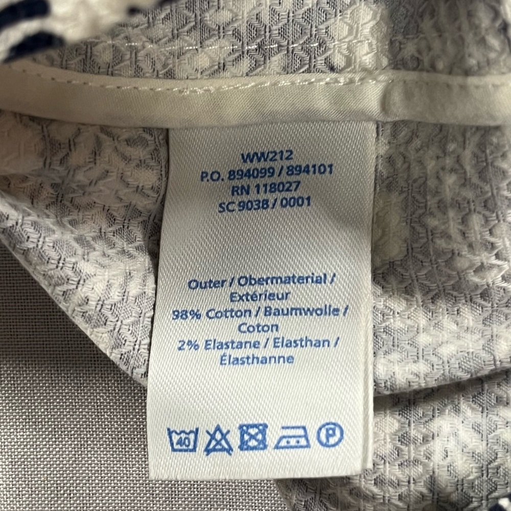 Boden Leaf Print Cap Sleeve Full Zip Fitted Bodice  Mini Dress - Picture 7 of 10
